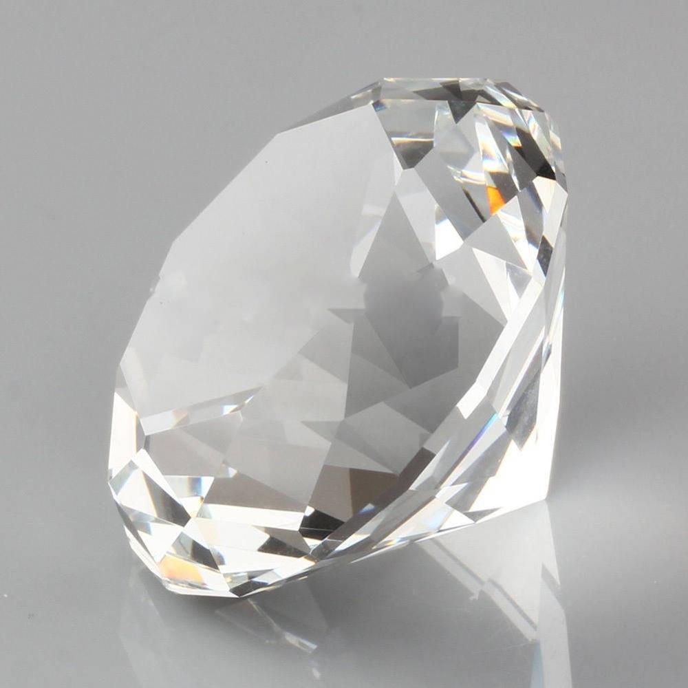 Paper Weight Crystal - Hbl-diamantes de cristal transparente para decoración