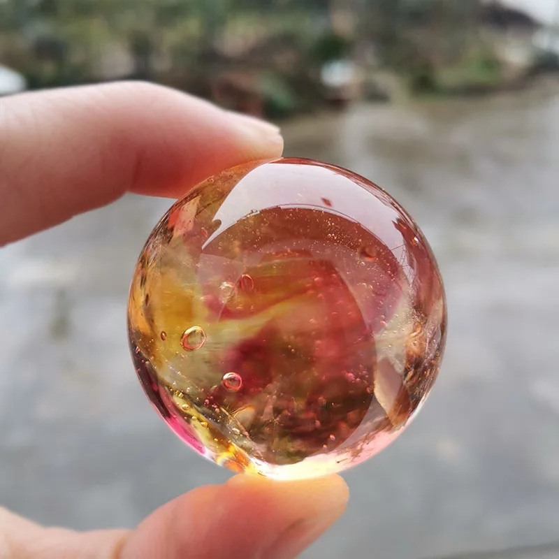 Paper Weight Crystal - Esfera de Cristal de Dragón de