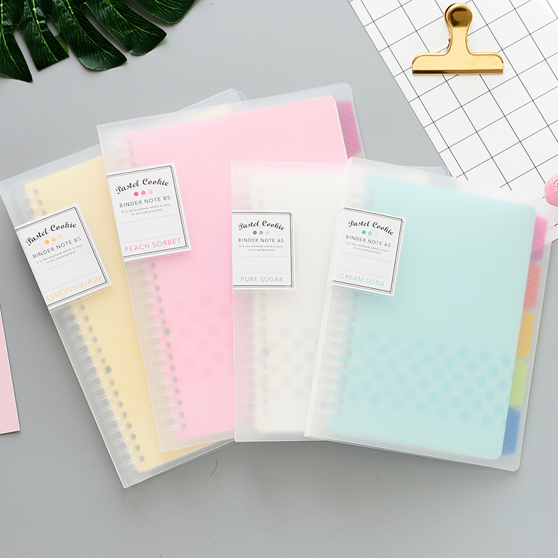 Binder A4 Lever - KOKUYO-Cuaderno de hojas sueltas, carpeta de