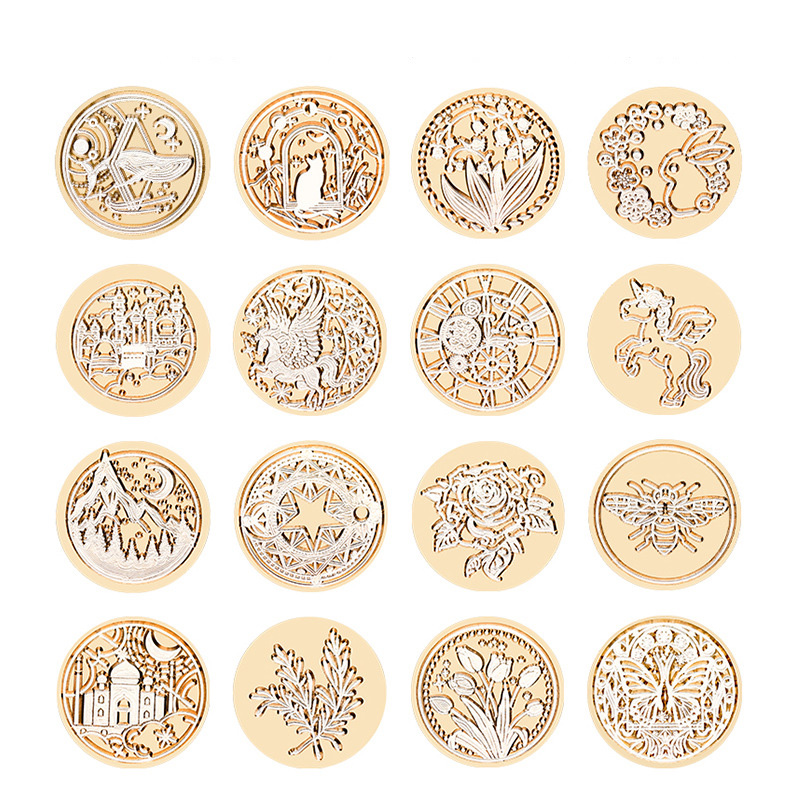 Wax Seal Stamp Set - Sello de Cera con Patrón de