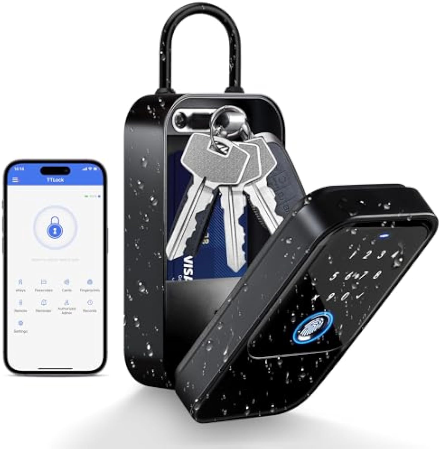 Card Index Box - TTlock-caja de bloqueo de llave inteligente
