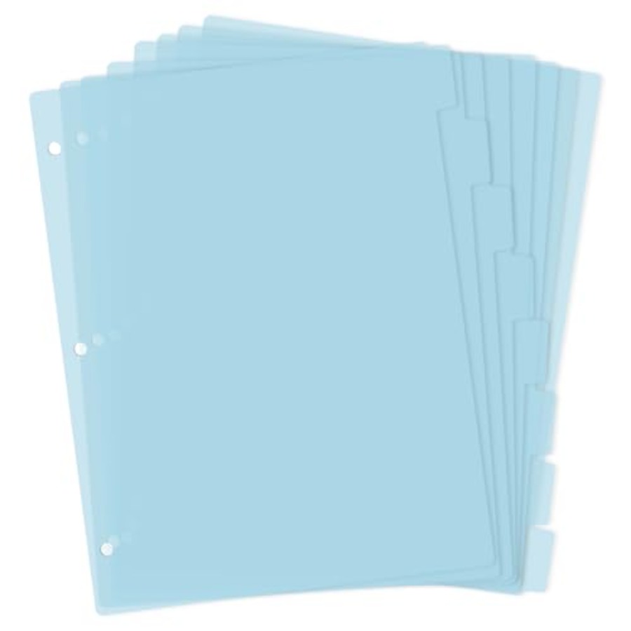 Tab Divider A4 - Separadores de 3 anillas con 8