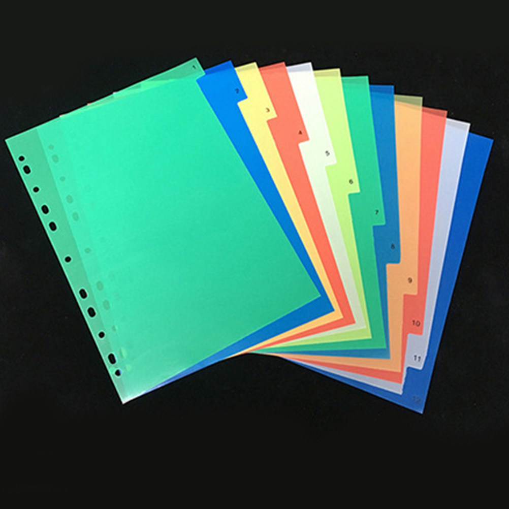 Tab Divider A4 - 40 Separadores de Índice A4 de