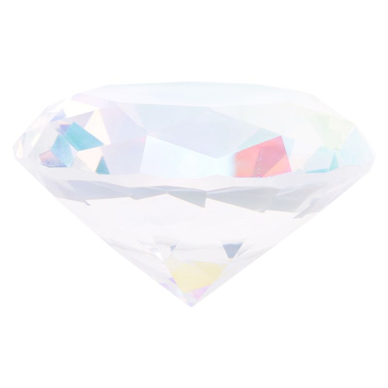 Paper Weight Crystal - AT84-60mm Pisapapeles de Cristal con Diamantes,