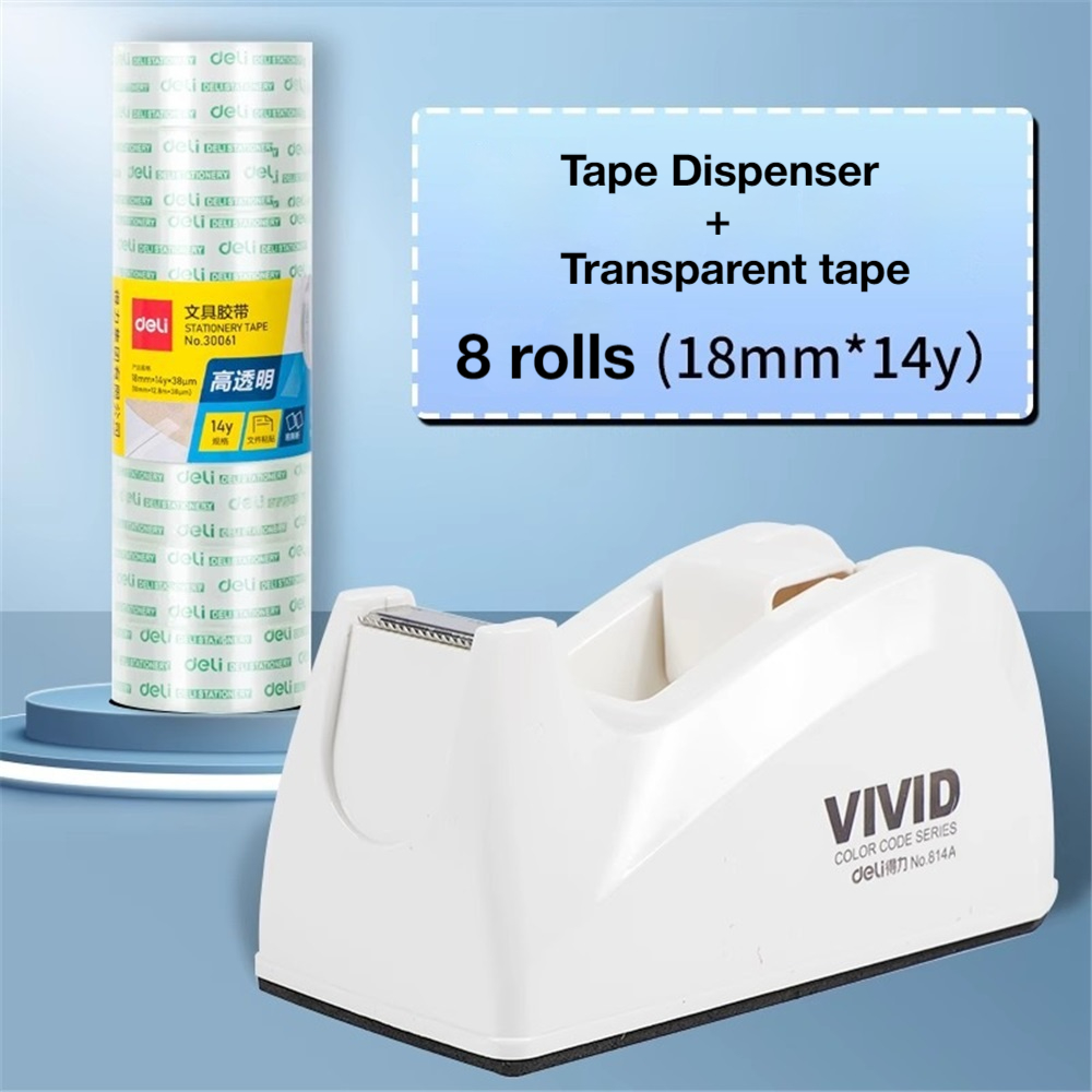 Tape Dispenser Weighted - Dispensador de cinta adhesiva de escritorio