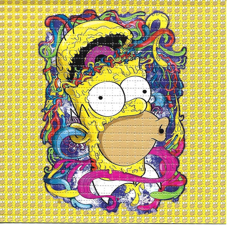 Ink Blotter Paper - Blotter de arte psicodélico sin ácido,