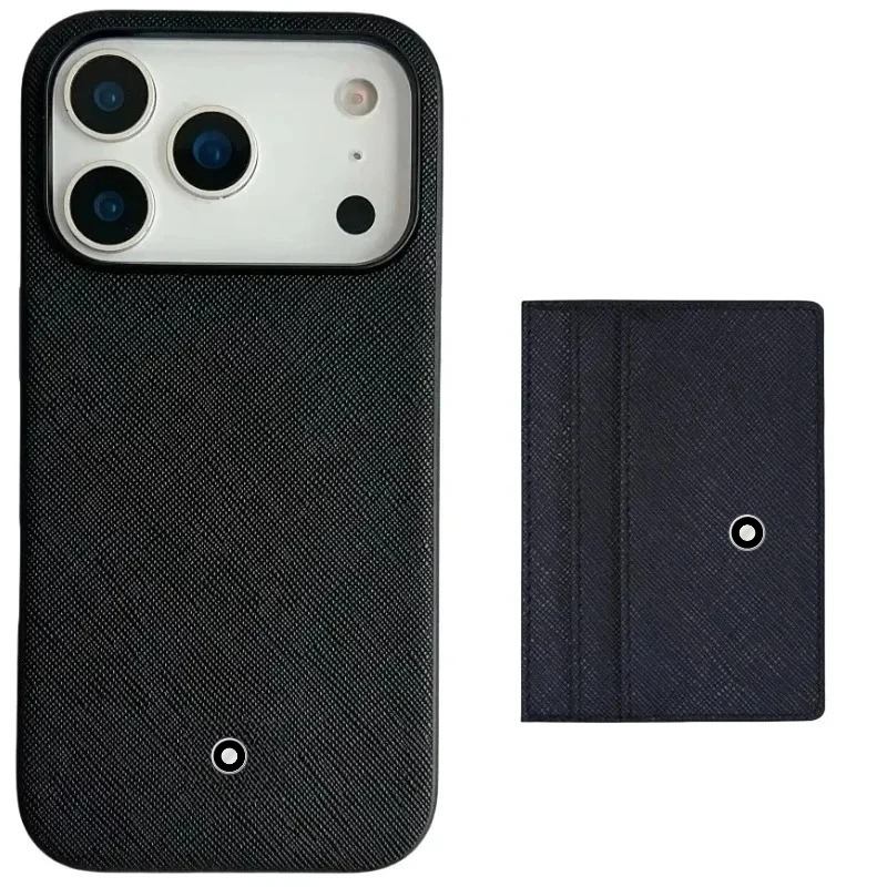 Index Card Holder - Funda Minimalista de Cuero para iPhone