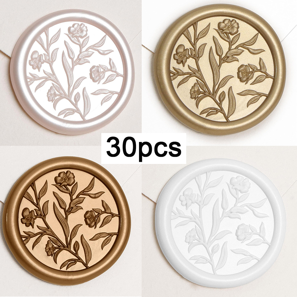 Wax Seal Stamp Set - Pegatinas de sello de cera: sellos