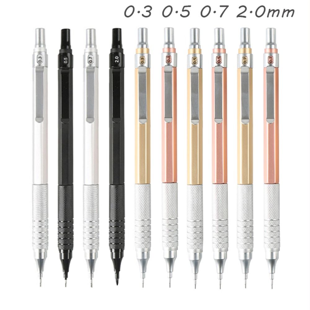 Lápiz Mecánico Metálico Creati - Mechanical Pencil 0.3 reseña y precio