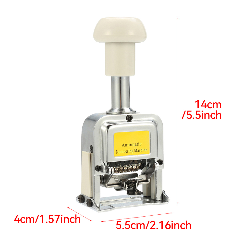 Máquina de numeración automáti - Rubber Date Stamp reseña y precio