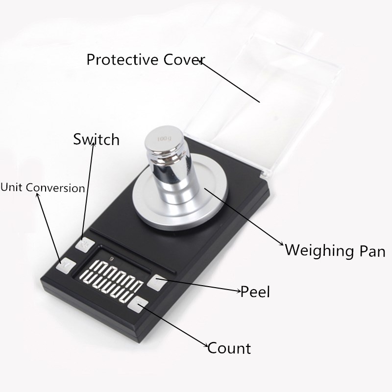 Báscula Digital de joyería, 20 - Tape Dispenser Weighted reseña y precio