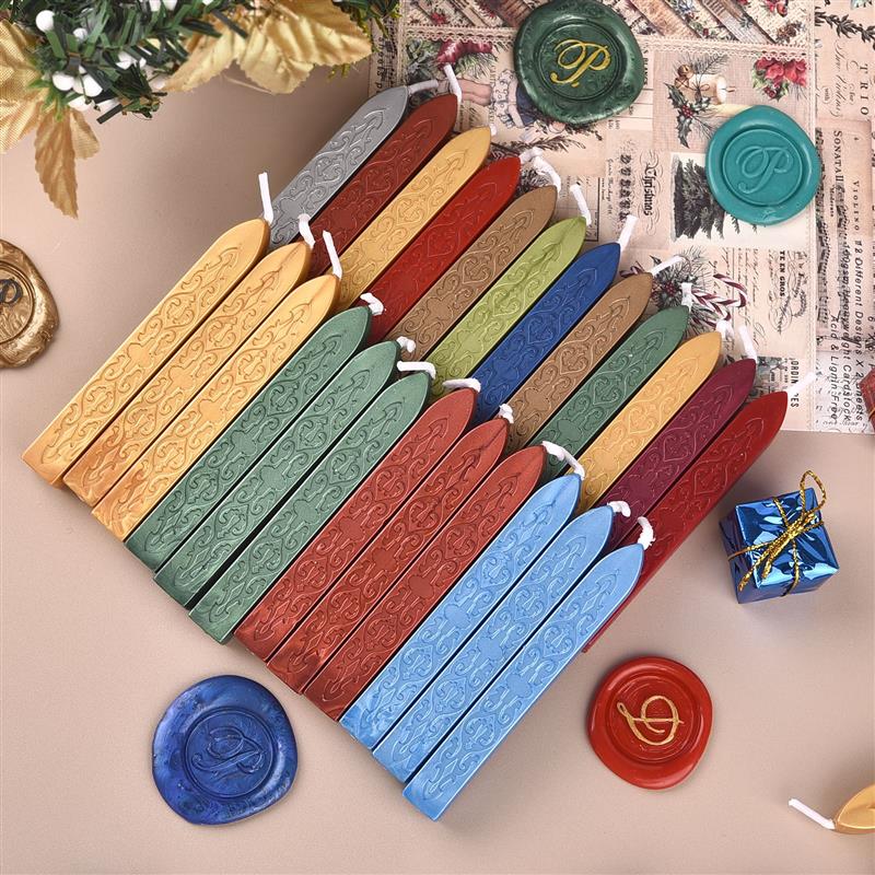 5 unids/pack cera de sellado f - Wax Seal Stamp Set reseña y precio
