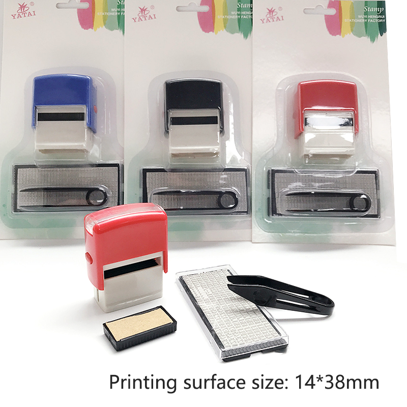 Kit de Sellos de Goma Personal - Rubber Date Stamp reseña y precio