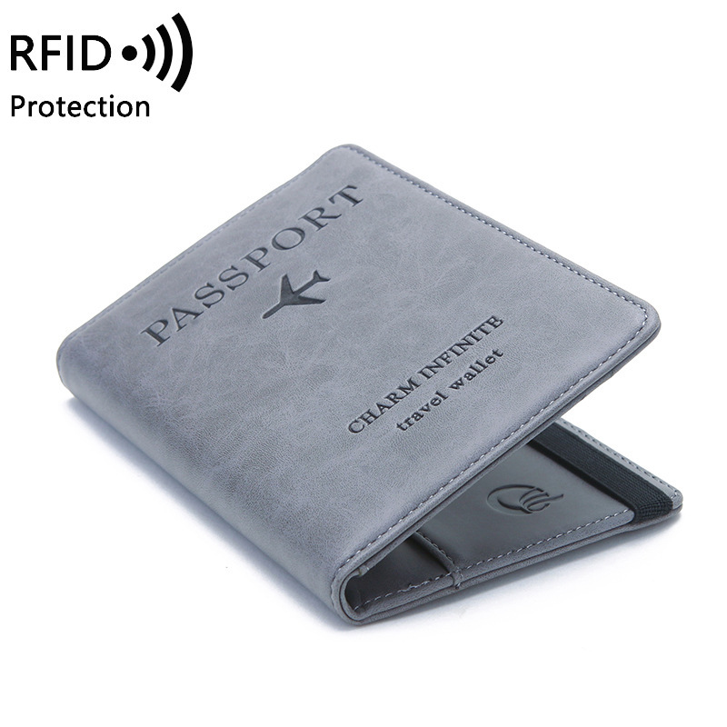 Porta pasaporte unisex de cuer - Index Card Holder reseña y precio