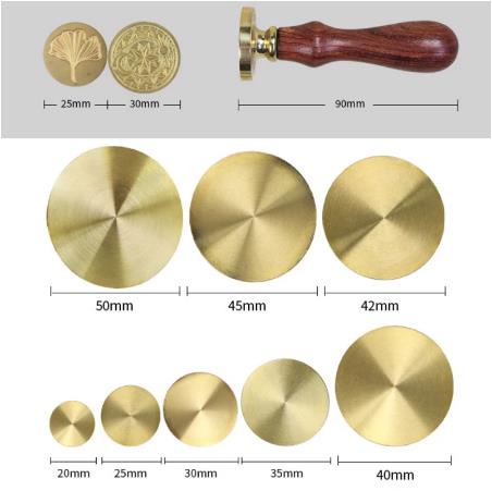 Personaliza el sello de cera c - Wax Seal Stamp Set reseña y precio