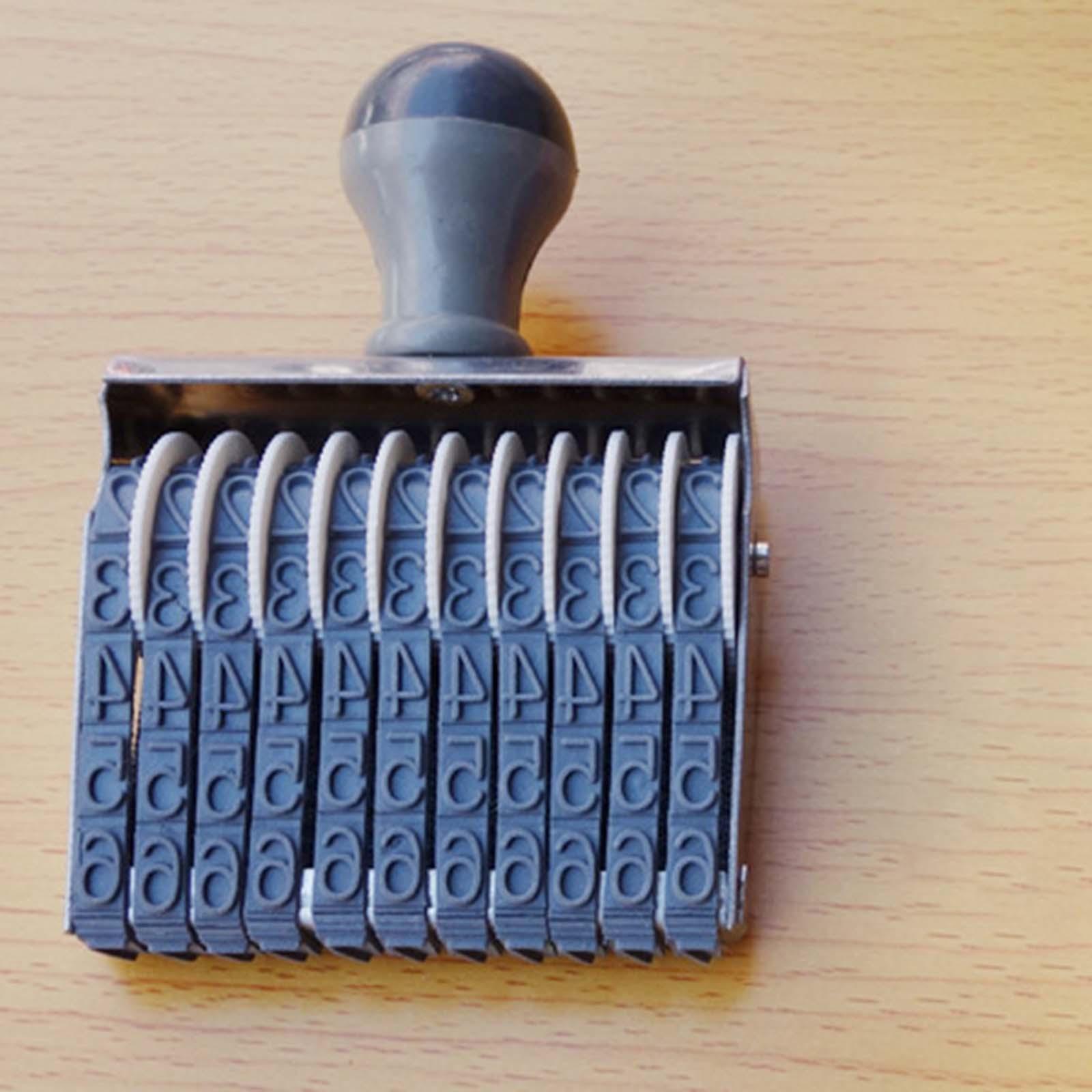 Rodillo de Goma para Números y - Rubber Date Stamp reseña y precio
