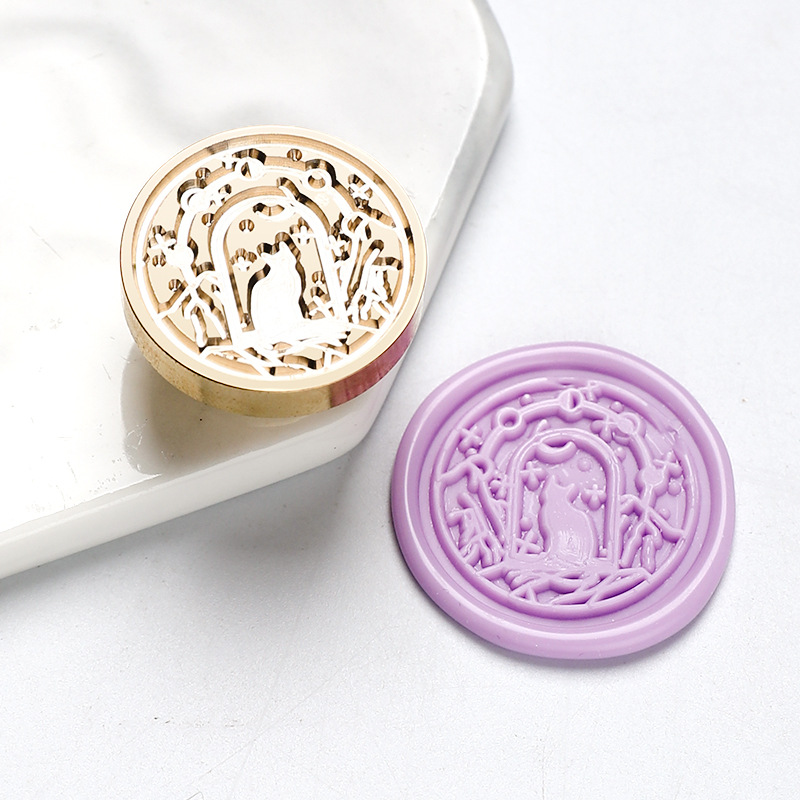 Sello de Cera con Patrón de Lo - Wax Seal Stamp Set reseña y precio