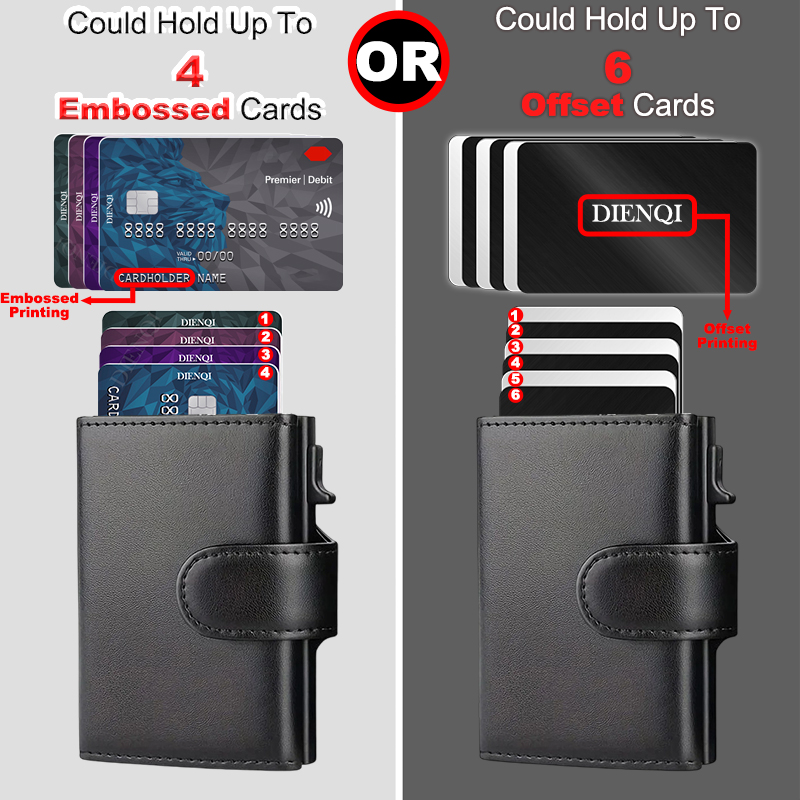 Tarjetero de visita Rfid, tarj - Index Card Holder reseña y precio