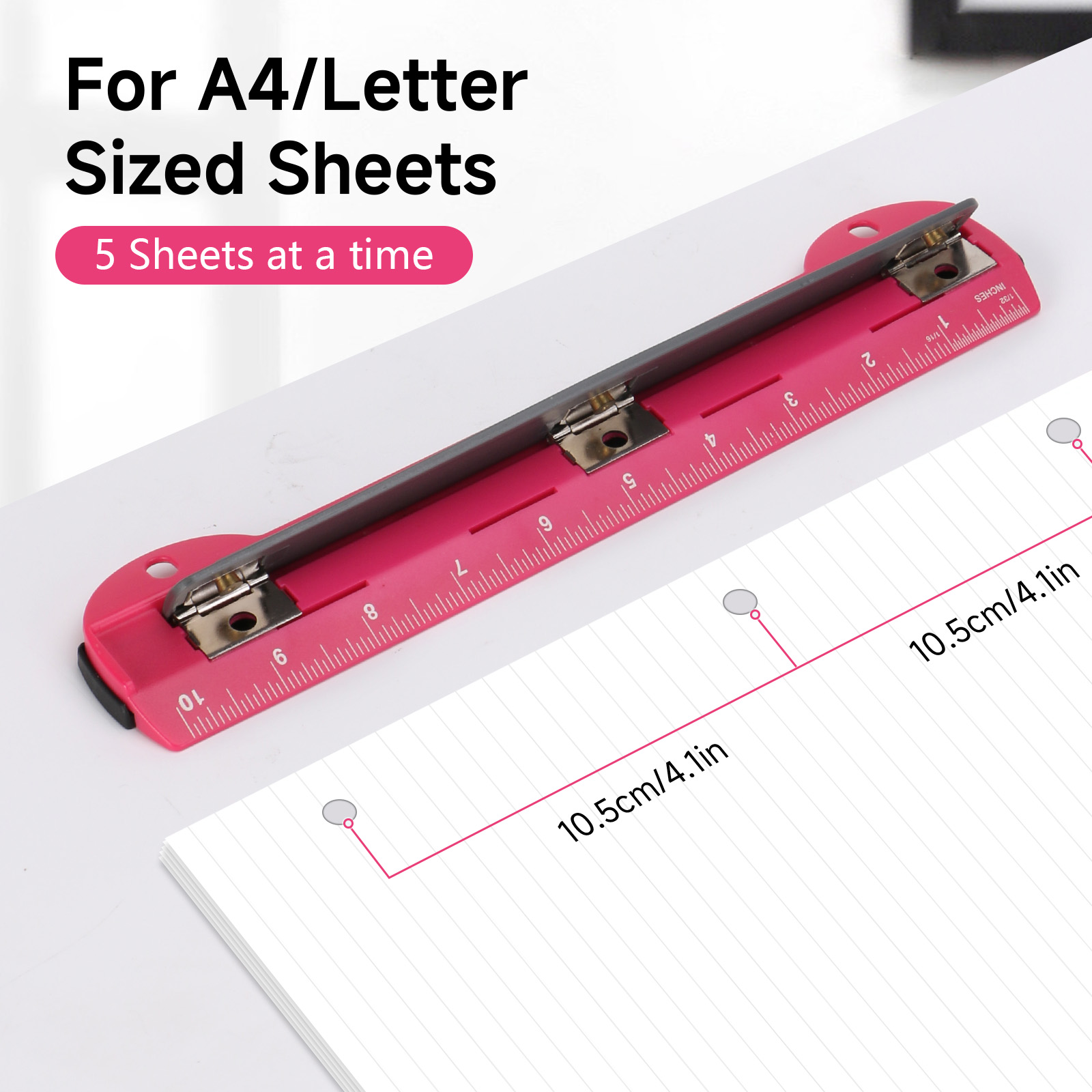 EAGLE Perforadora de 3 agujero - Binder A4 Lever reseña y precio