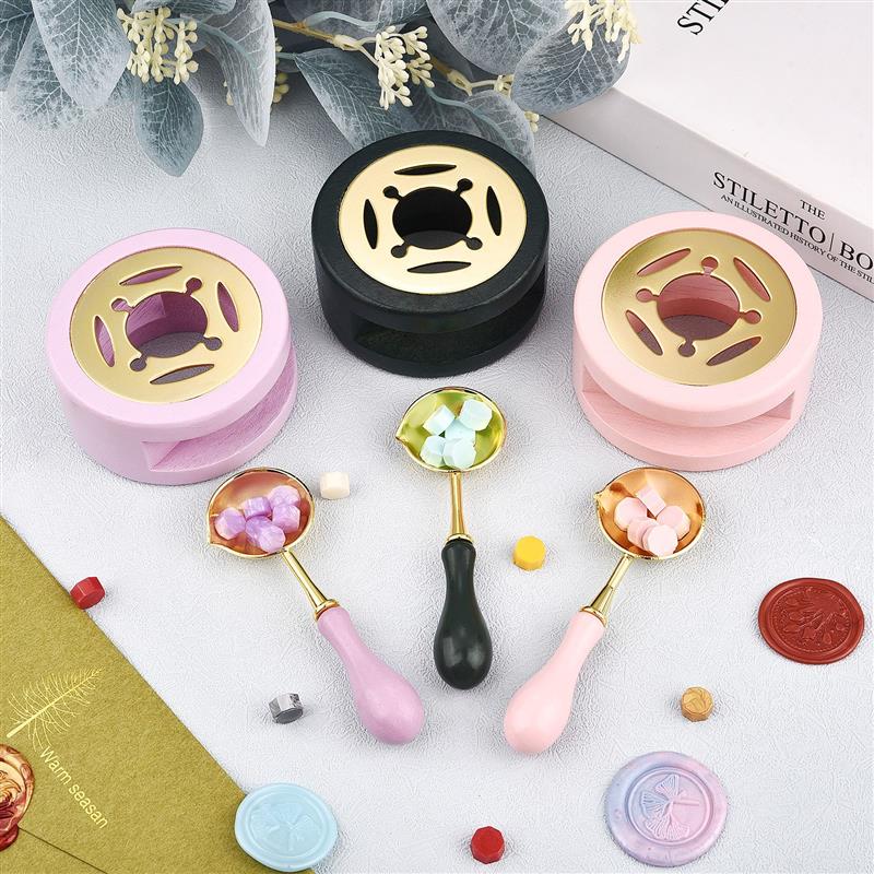 Juego de sellos de cera, horno - Wax Seal Stamp Set reseña y precio
