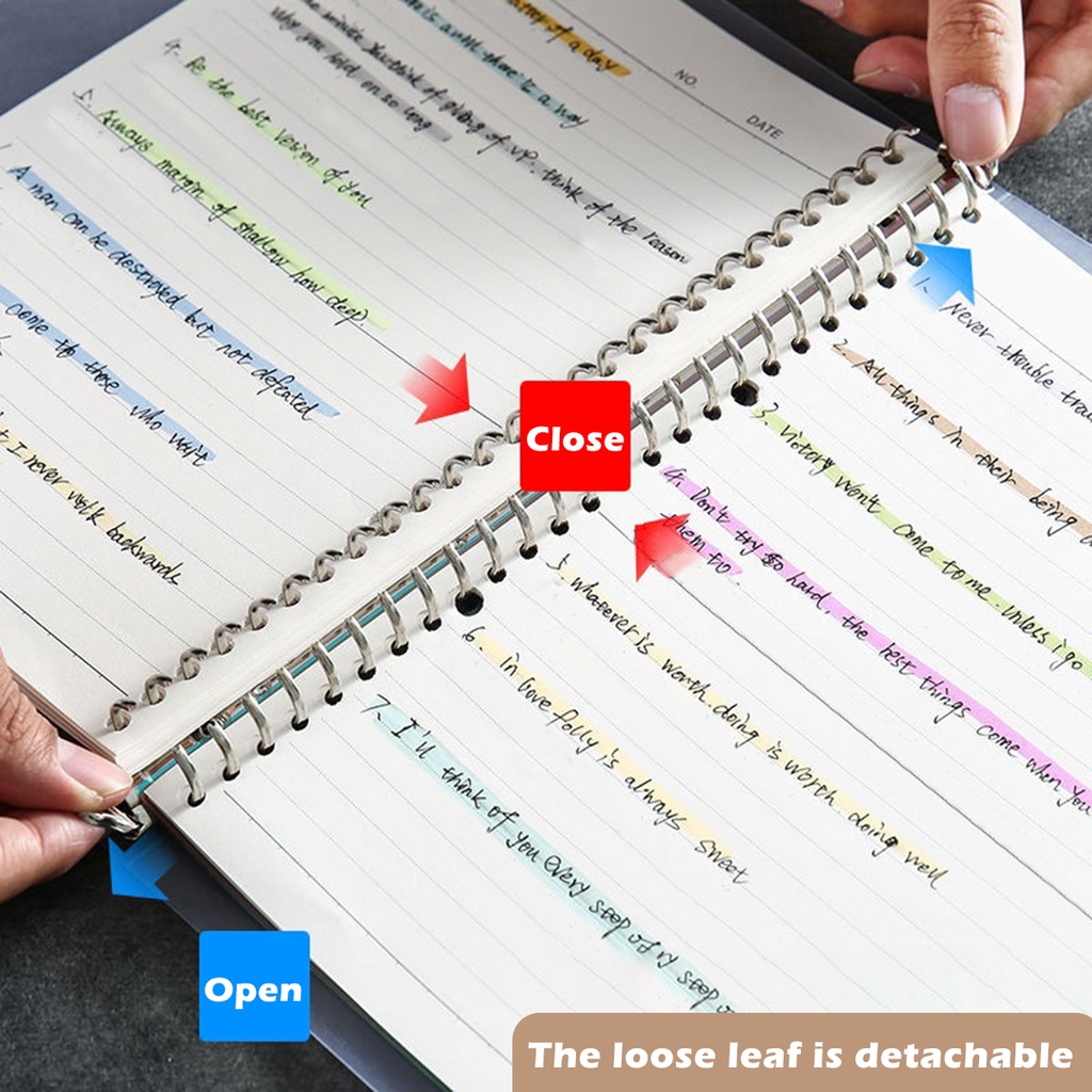 Cuadernos carpetas A5/B5/A4, r - Binder A4 Lever reseña y precio