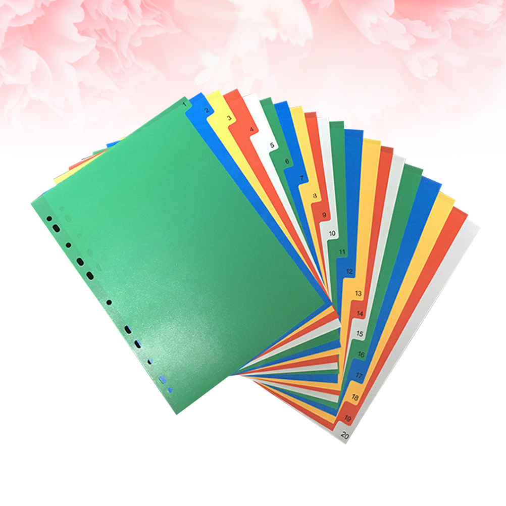 40 Separadores de Índice A4 de - Tab Divider A4 reseña y precio