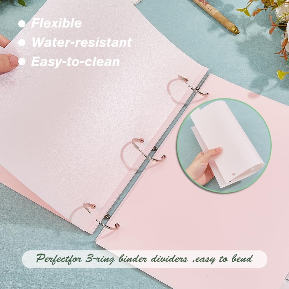 16 hojas, 3 anillas A4, diviso - Tab Divider A4 reseña y precio