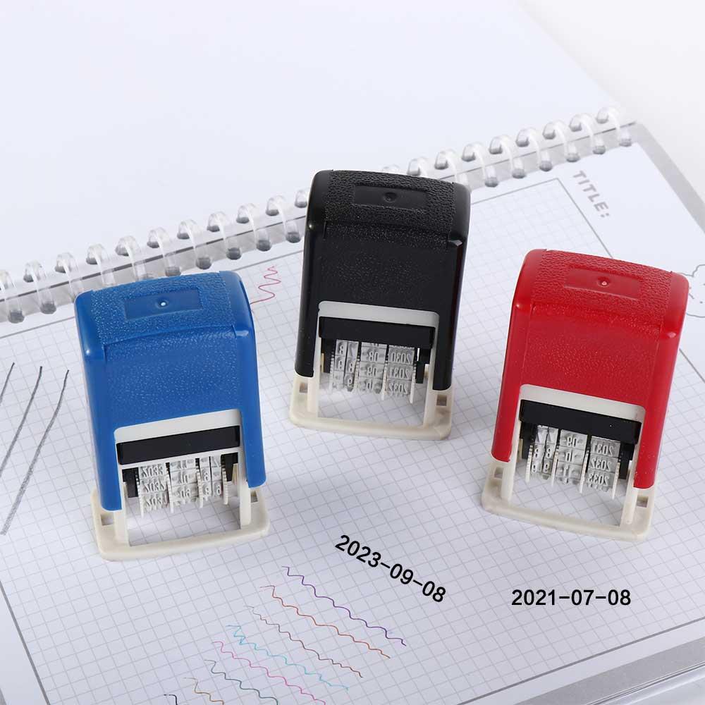 Sellos de fecha de cuenta con  - Rubber Date Stamp reseña y precio