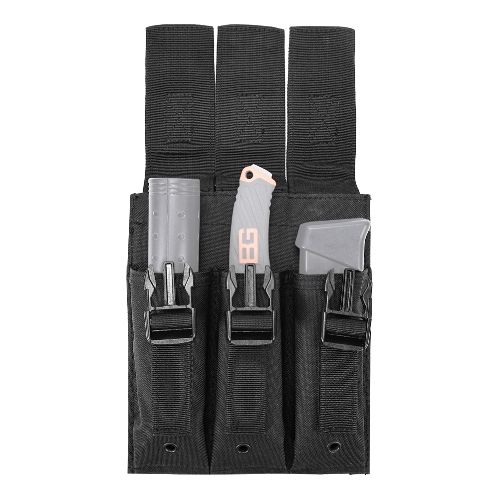 Bolsa táctica de caza Airsoft  - Magazine Holder Rack reseña y precio