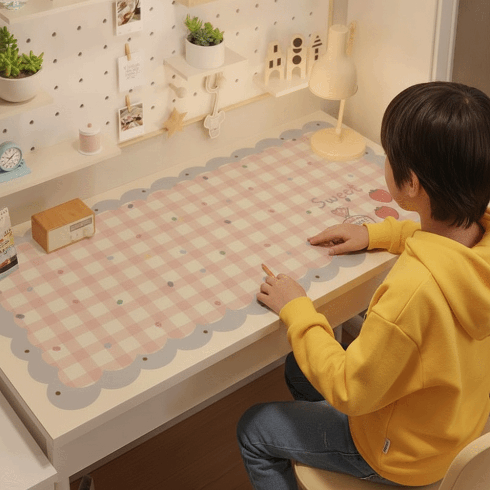 Cojín de Estudio, Alfombrilla  - Leather Desk Pad reseña y precio