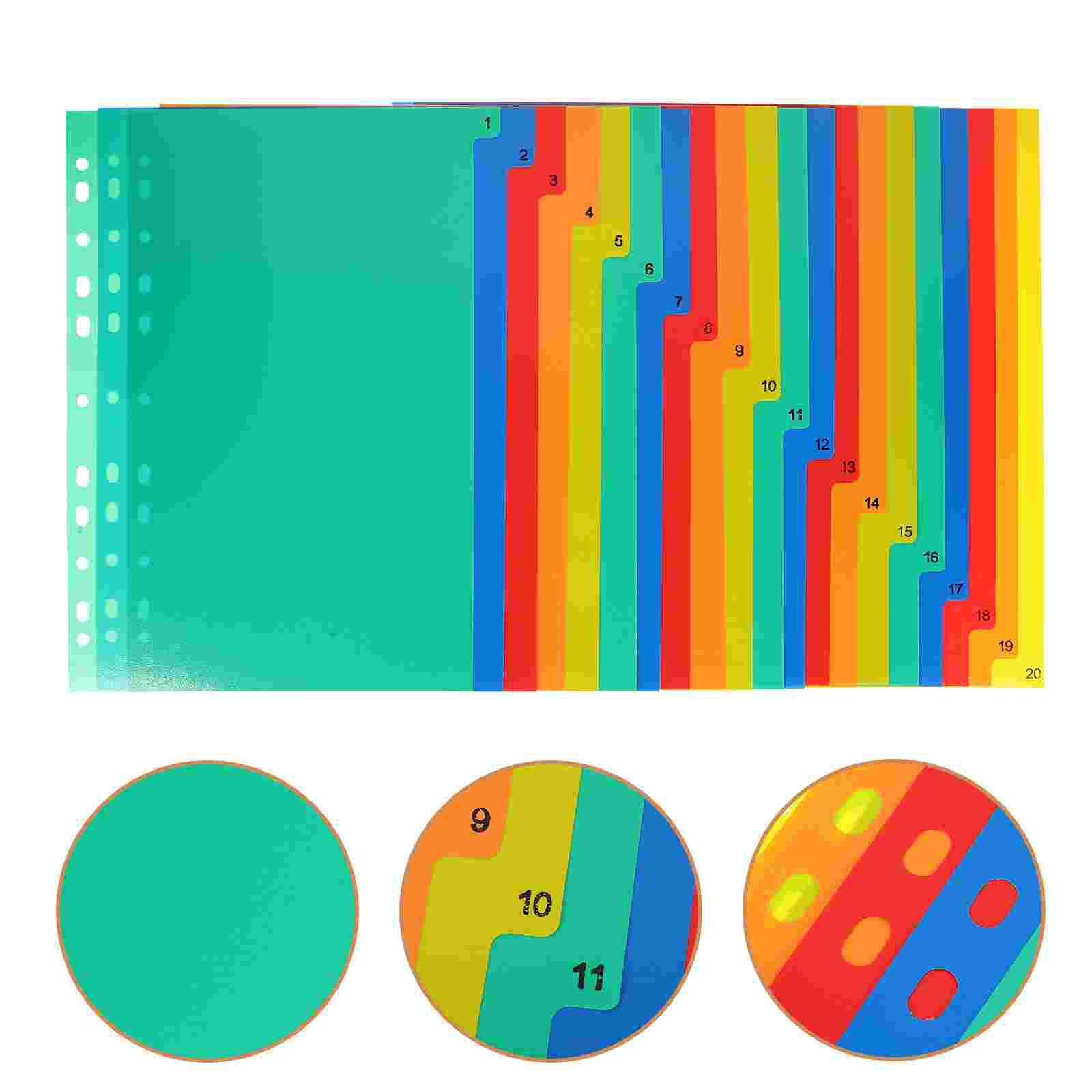 Bloc de notas de hojas sueltas - Tab Divider A4 reseña y precio