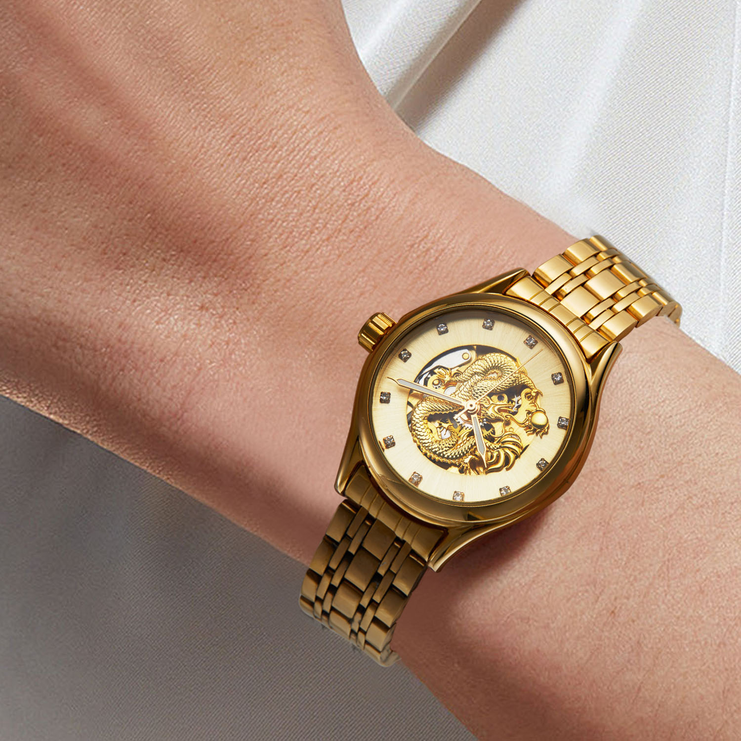 T-WINNER, reloj de lujo de gam - Paper Weight Crystal reseña y precio