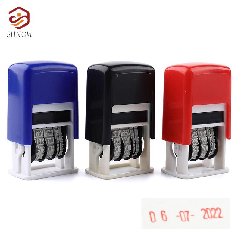 Sello de goma ajustable para p - Rubber Date Stamp reseña y precio