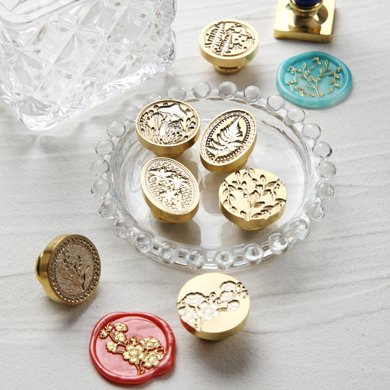 Sello de cera Retro, flores de - Wax Seal Stamp Set reseña y precio