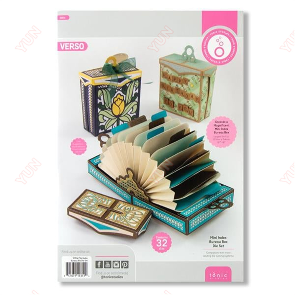 Mini troqueles de metal para á - Card Index Box reseña y precio