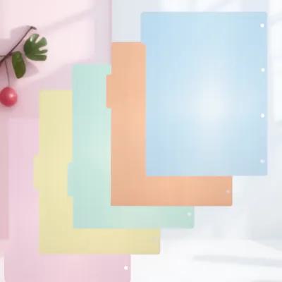 10 Separadores de Índice de Pl - Tab Divider A4 reseña y precio