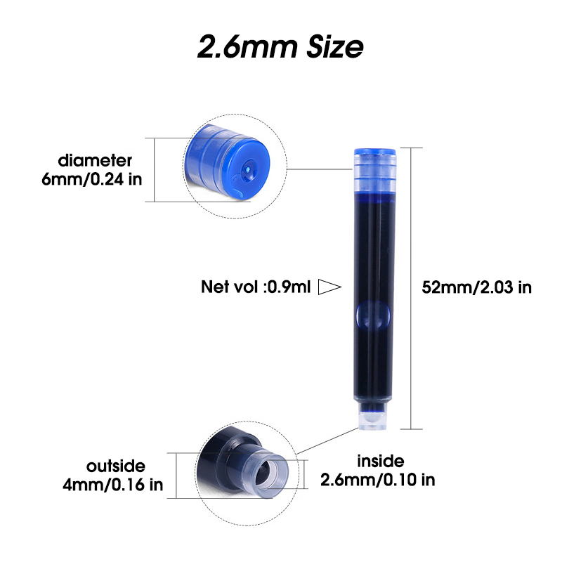 50 Uds pluma estilográfica car - Fountain Pen Bottled Ink reseña y precio