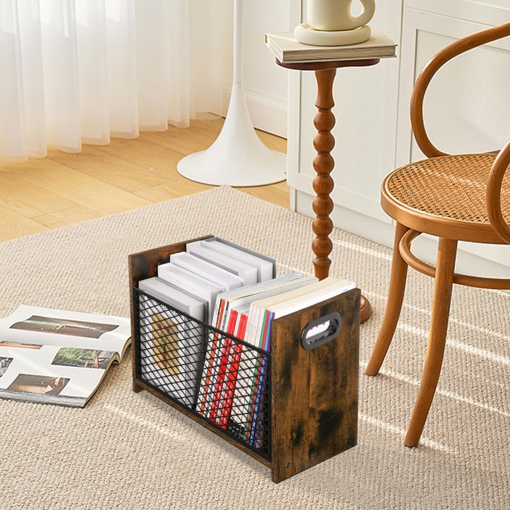 Porta revistas, estante, cesta - Magazine Holder Rack reseña y precio