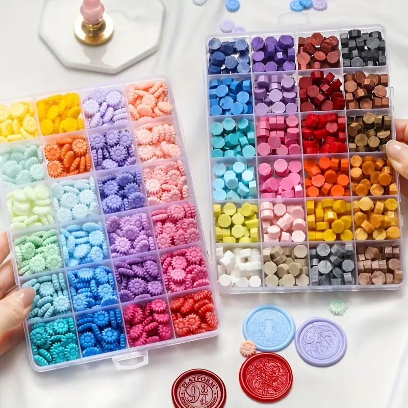 Caja de 600 Uds. De cuentas de - Wax Seal Stamp Set reseña y precio