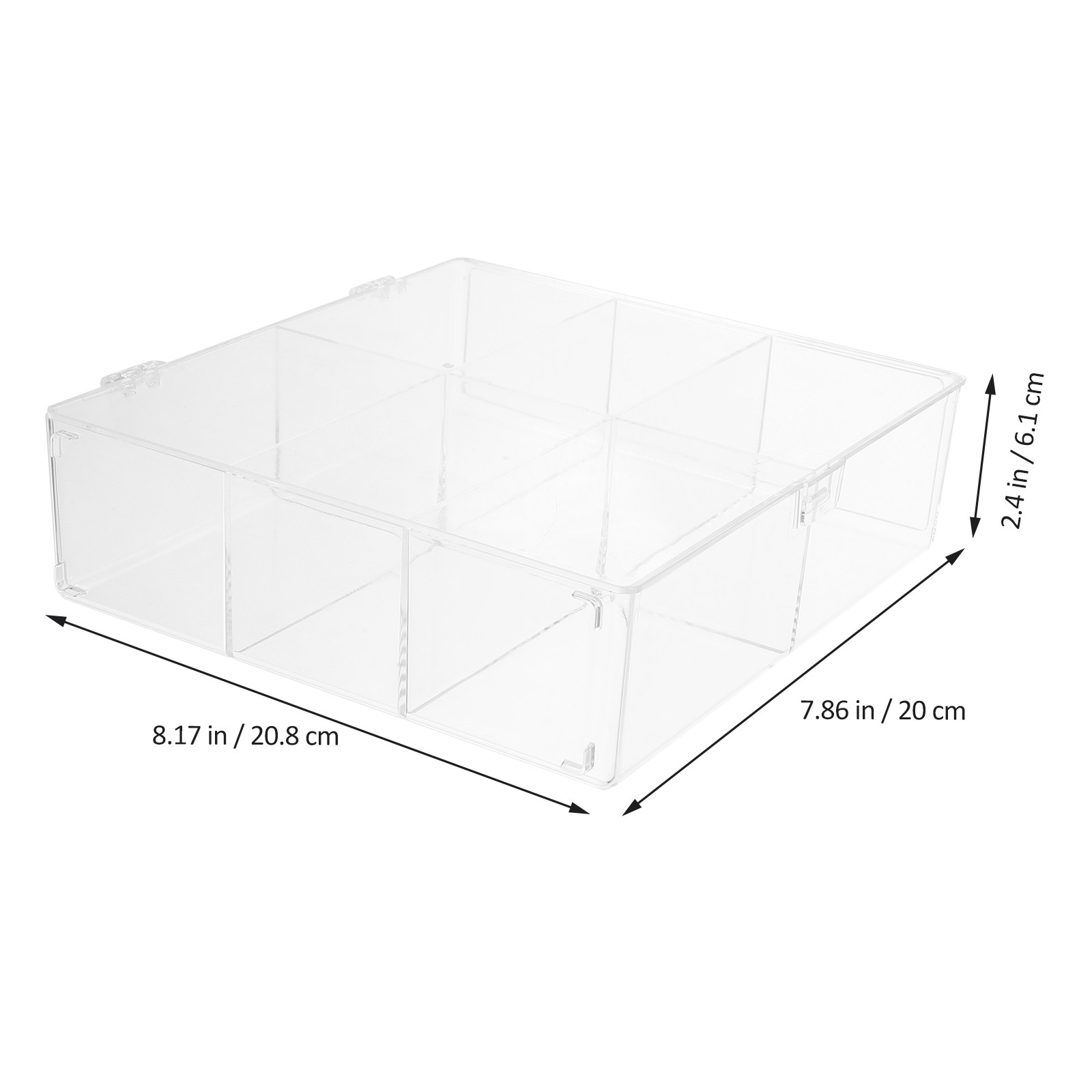 Caja de Almacenamiento de Plás - Card Index Box reseña y precio