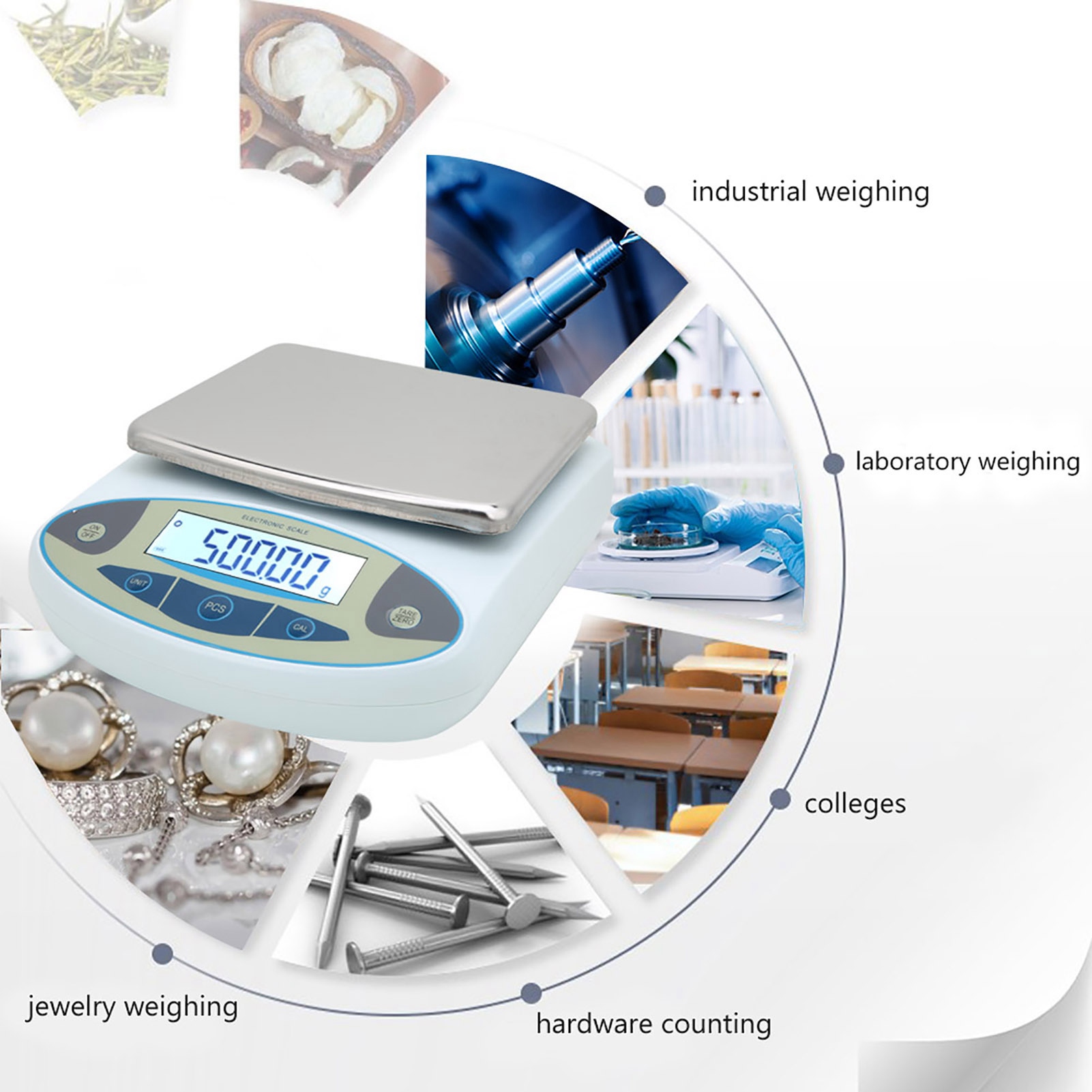 Báscula de precisión Digital d - Tape Dispenser Weighted reseña y precio