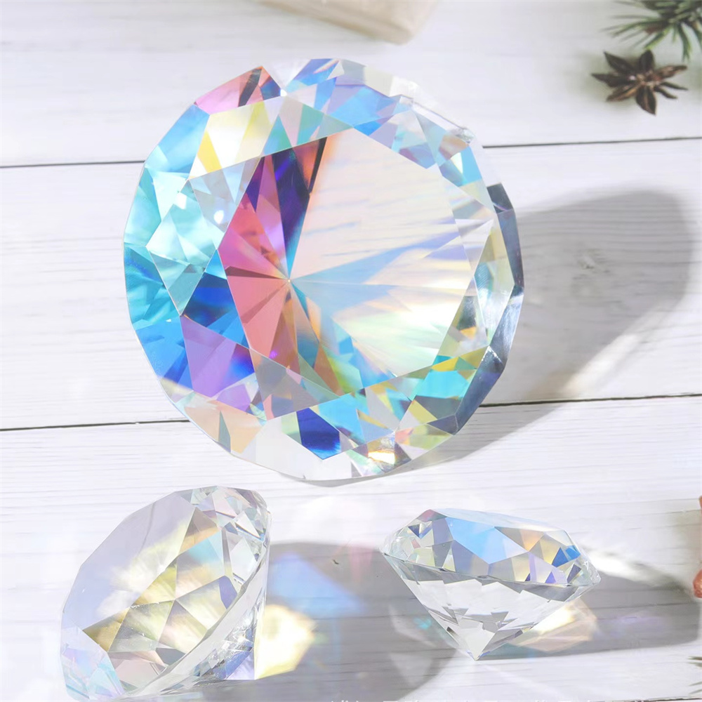 30-80mm AB colorido K9 cristal - Paper Weight Crystal reseña y precio